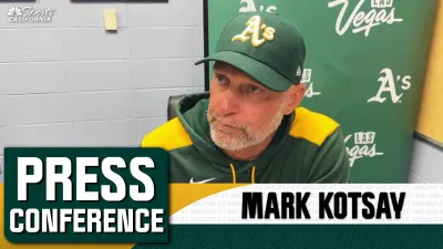 Athletics manager Kotsay praises Severino's strong start vs. Royals