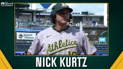 Kurtz shares approach to game-winning homer in Athletics-Royals