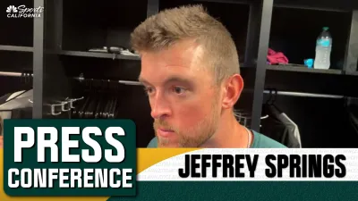Springs believes Athletics playing to potential after sweep of Royals