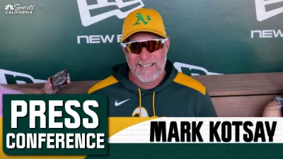 Athletics manager Kotsay provides important injury updates