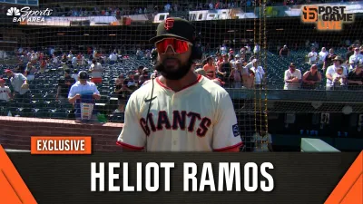 Heliot Ramos believes having Rafael Devers as Giants teammate is a ‘privilege'