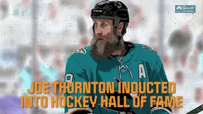 Sharks legend Joe Thornton inducted into Hockey Hall of Fame Class of 2025