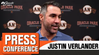 Justin Verlander feels improvement on mound despite Giants' loss to Marlins