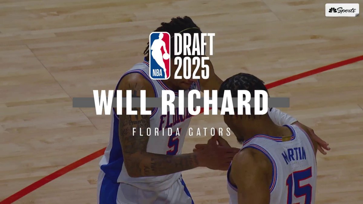 Watch Warriors’ 2025 NBA Draft pick Will Richard’s highlights – NBC
