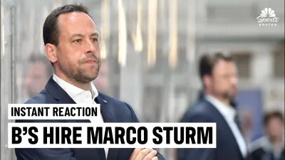 INSTANT REACTION: Bruins hire Marco Sturm as next head coach