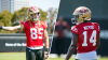 George Kittle has high praise for ‘freak' undrafted 49ers receiver Isaiah Neyor