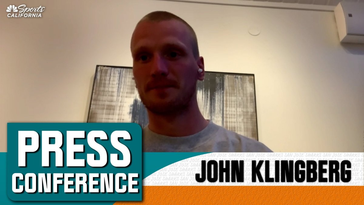 John Klingberg excited for new Sharks opportunity after signing contract