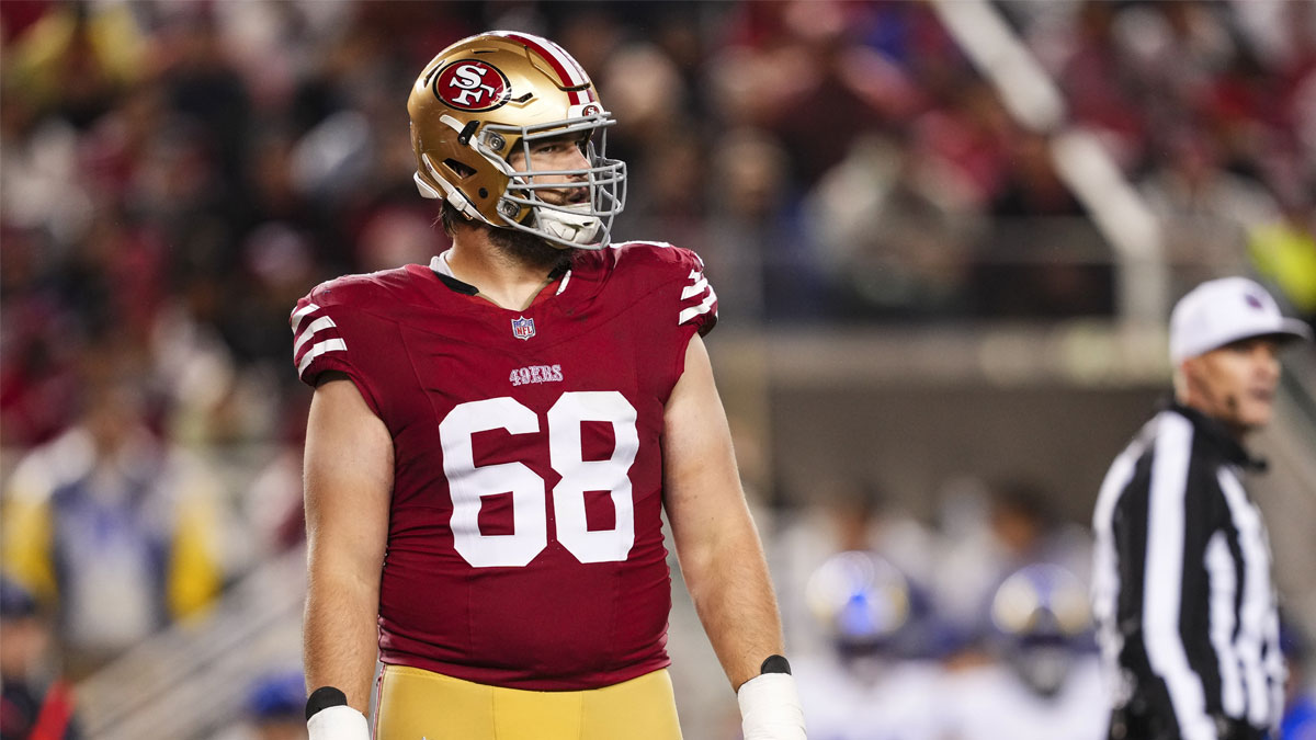 Veteran tackle Colton McKivitz ready for a fight during 49ers contract year