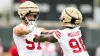 How 49ers' top draft pick Mykel Williams already is impressing Trent Williams