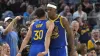 Jimmy Butler shows up to support Warriors teammate Steph Curry at ACC tournament