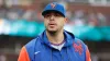 José Butto emotionally exits Mets bullpen after hearing news of Giants trade