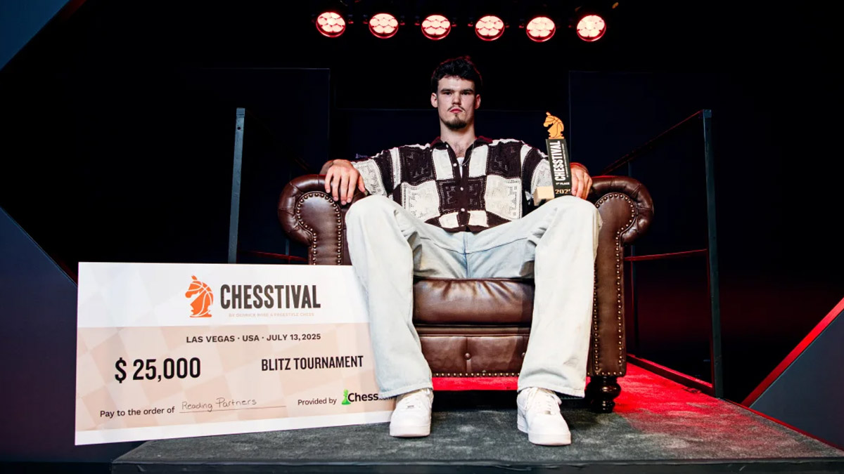 Warriors center Quinten Post details journey to becoming NBA chess champion, facing grandmaster