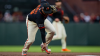 Giants' Rafael Devers put in spotlight during third career start at first base