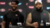 Mykel Williams' great one-liner about asking to borrow Trent Williams' plane