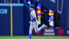 Mike Yastrzemski hits home run in first at-bat with Royals after Giants trade