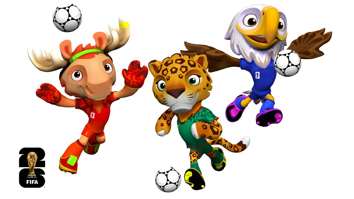 2026 World Cup Mascots Revealed Meet Clutch Maple And Zayu NBC 2026 World Cup Mascots Revealed Meet Clutch Maple And Zayu NBC