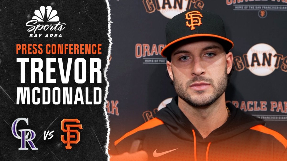 Giants’ Trevor McDonald evaluates his performance vs. Rockies – NBC
