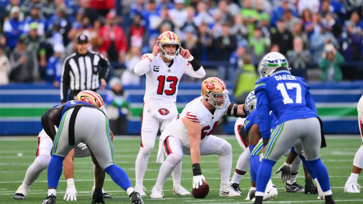 How 49ers O-linemen plan to overcome loud Seattle environment in Week 1 matchup vs. Seahawks