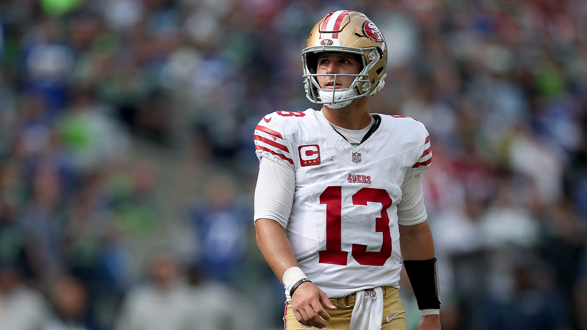 49ers QB Brock Purdy Will Start Vs Cardinals Per Kyle Shanahan NBC Brock Purdy 