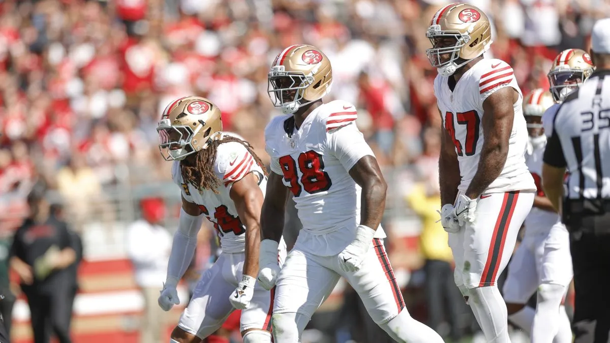 Fred Warner believes Mykel Williams won't have extra pressure with Nick  Bosa out