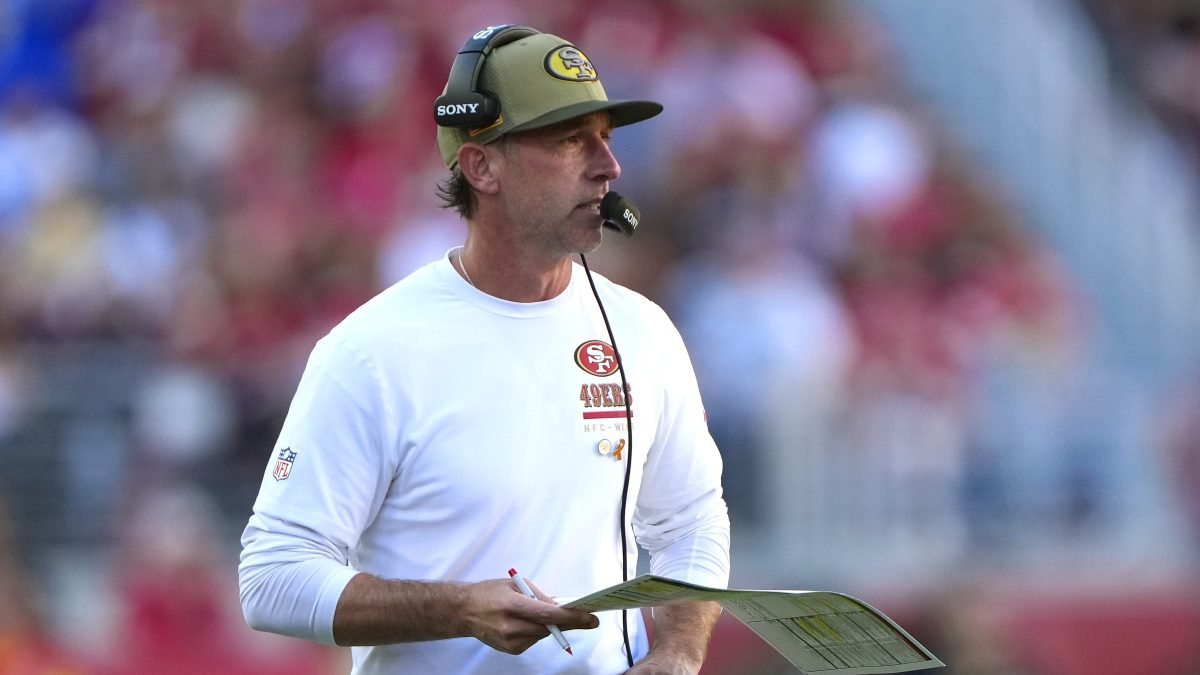 Kyle Shanahan shares how his wife, Mandy, shifted his 49ers' coaching  philosophy