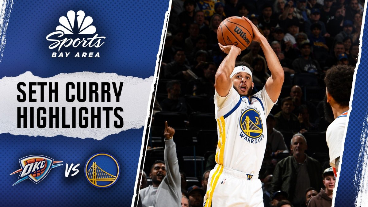 Image for Seth Curry highlights: Watch guard score 14 points in Warriors debut vs. Thunder