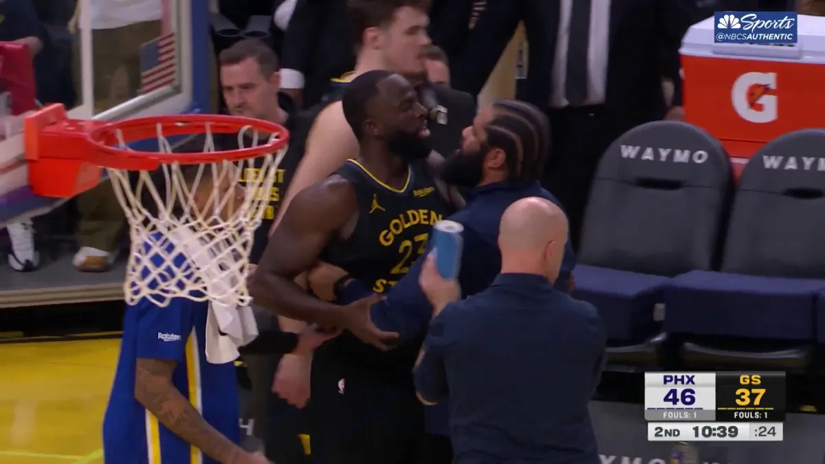 Draymond Green ejected after shove in Warriors vs. Suns game – NBC ...