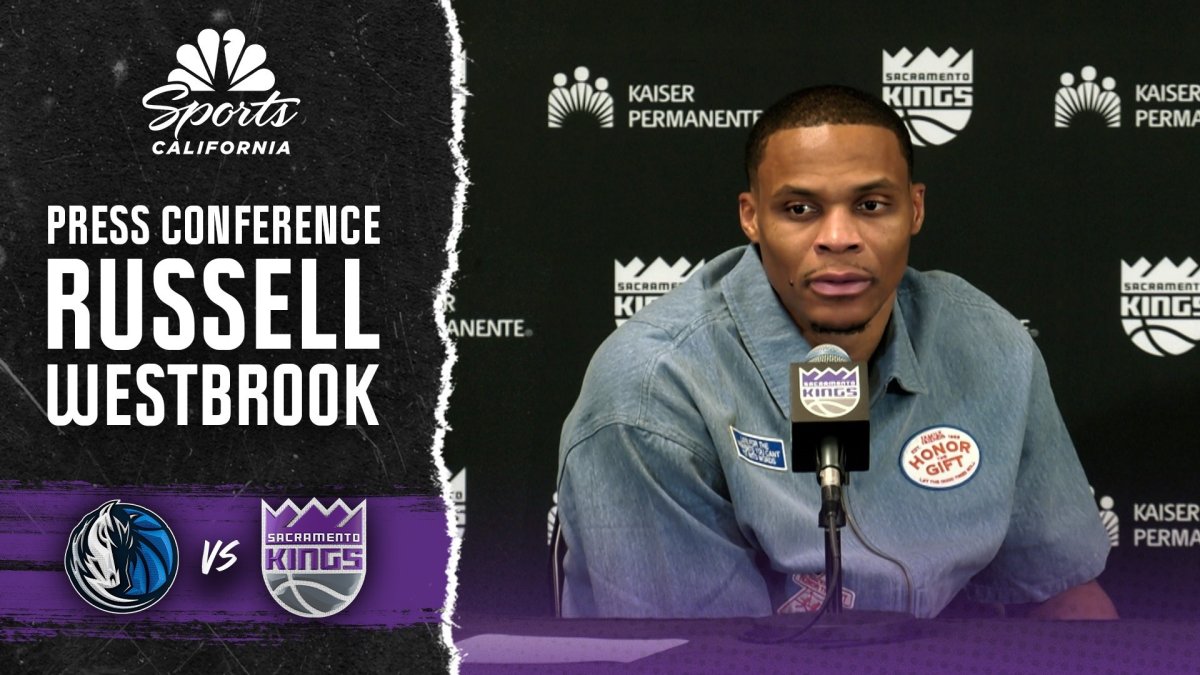 Russell Westbrook reflects on his NBA career after new milestones in Kings'  win, image size:1200x675