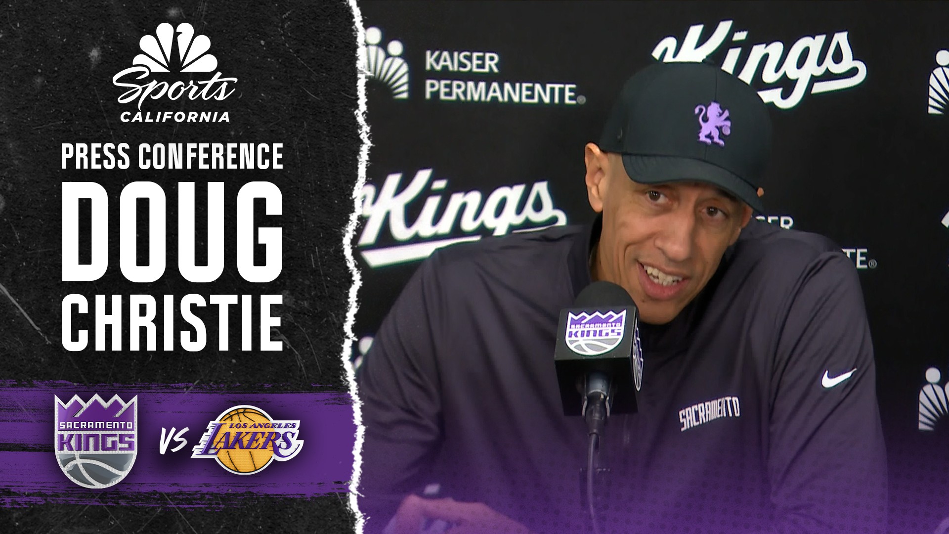 Doug Christie focused on helping Kings bounce back after loss vs. Lakers