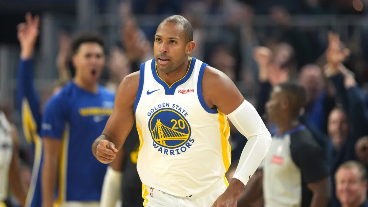 Al Horford in a Golden State Warriors uniform