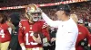 Watch Brock Purdy hilariously yell at Kyle Shanahan in 49ers' win vs. Commanders