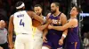 Dillon Brooks hits Steph Curry in chest, earns Flagrant 1 foul vs. Warriors
