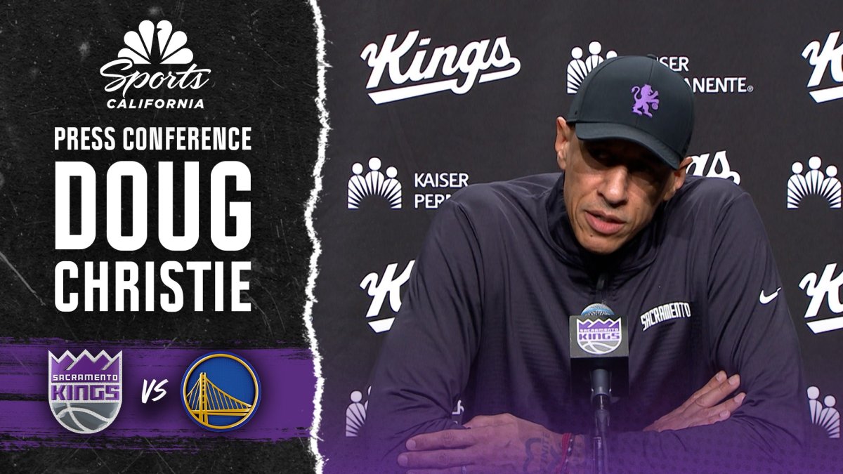 Image for Kings coach Doug Christie expects ‘heavy dose' of Steph Curry vs. Warriors