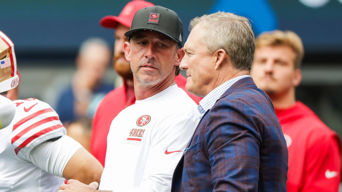 John Lynch acknowledges hole 49ers must fill on offensive line this  offseason