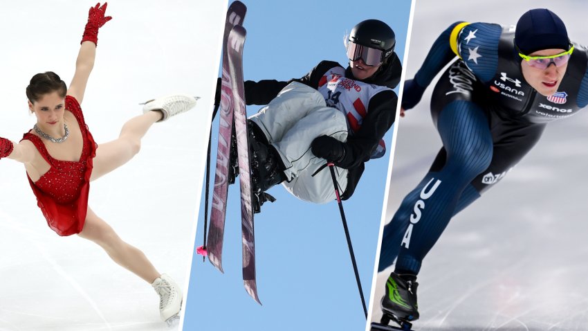 Isabeau Levito, Abby Winterberger, Jordan Stolz.