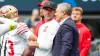 John Lynch, 49ers hopeful Kyle Shanahan travels to Melbourne after accident