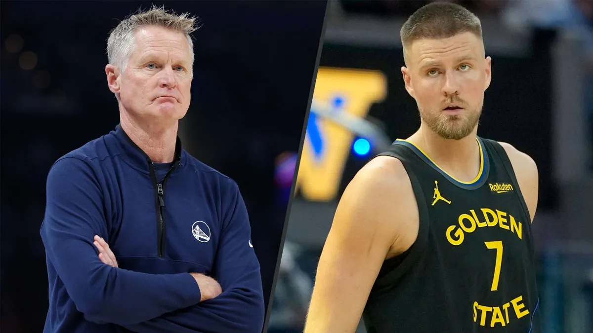 Kristaps Porziņģis responds to premature Steve Kerr comments – NBC Sports Bay Area & California