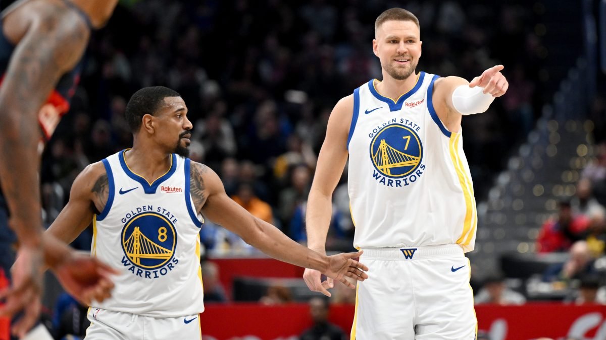 Kristaps Porziņģis, De'Anthony Melton give Warriors fans a night to dream  in win