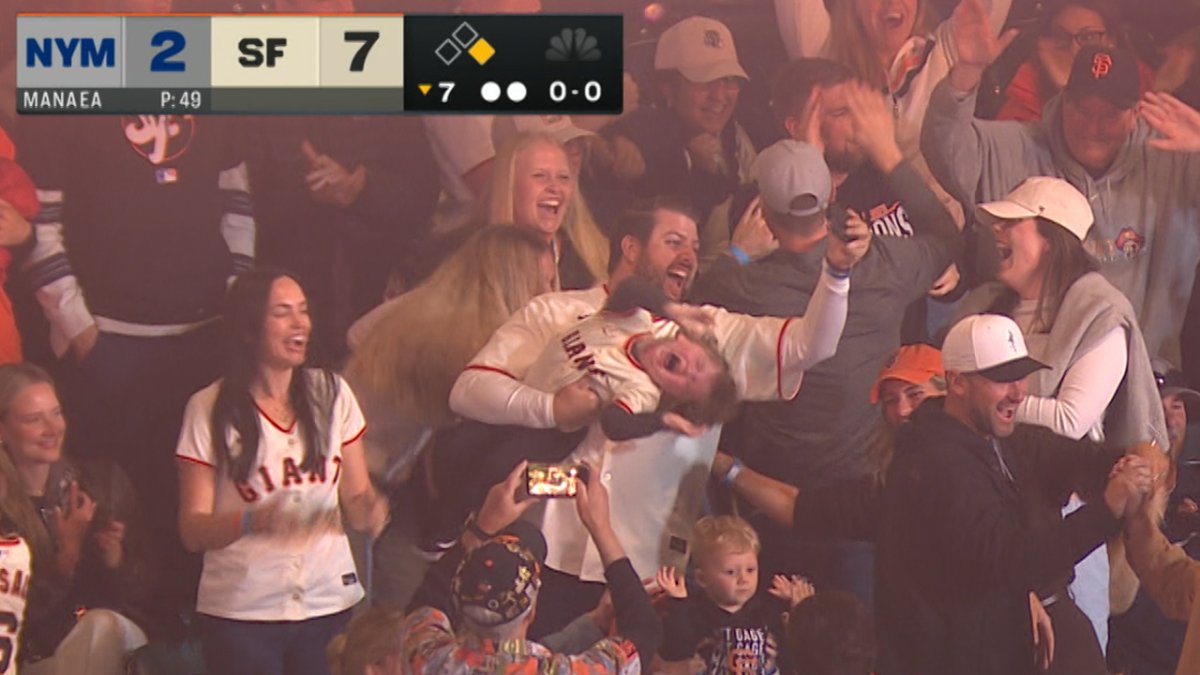 Daniel Susac’s nephew goes viral for meltdown in Giants’ win – NBC Sports Bay Area & California