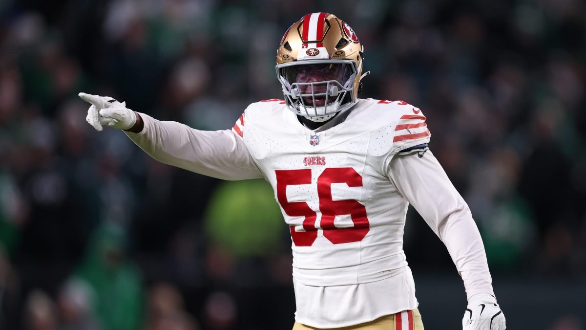 Keion White poised for timely return to 49ers' revamped defensive line after shooting, ankle surgery