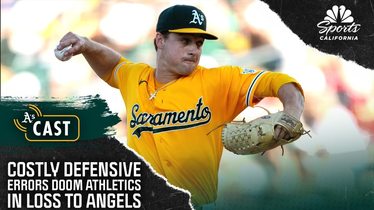 Costly defensive errors doom Athletics in loss to Angels – NBC Sports ...