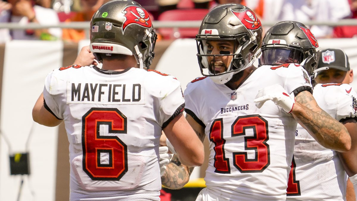 Baker Mayfield refuses to ‘sugarcoat' Mike Evans' departure from Bucs to 49ers