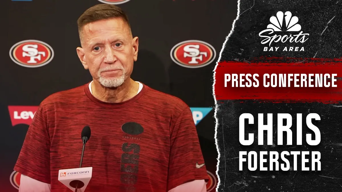 Chris Foerster emphasizes 49ers' ‘group effort' while Kyle Shanahan recovers