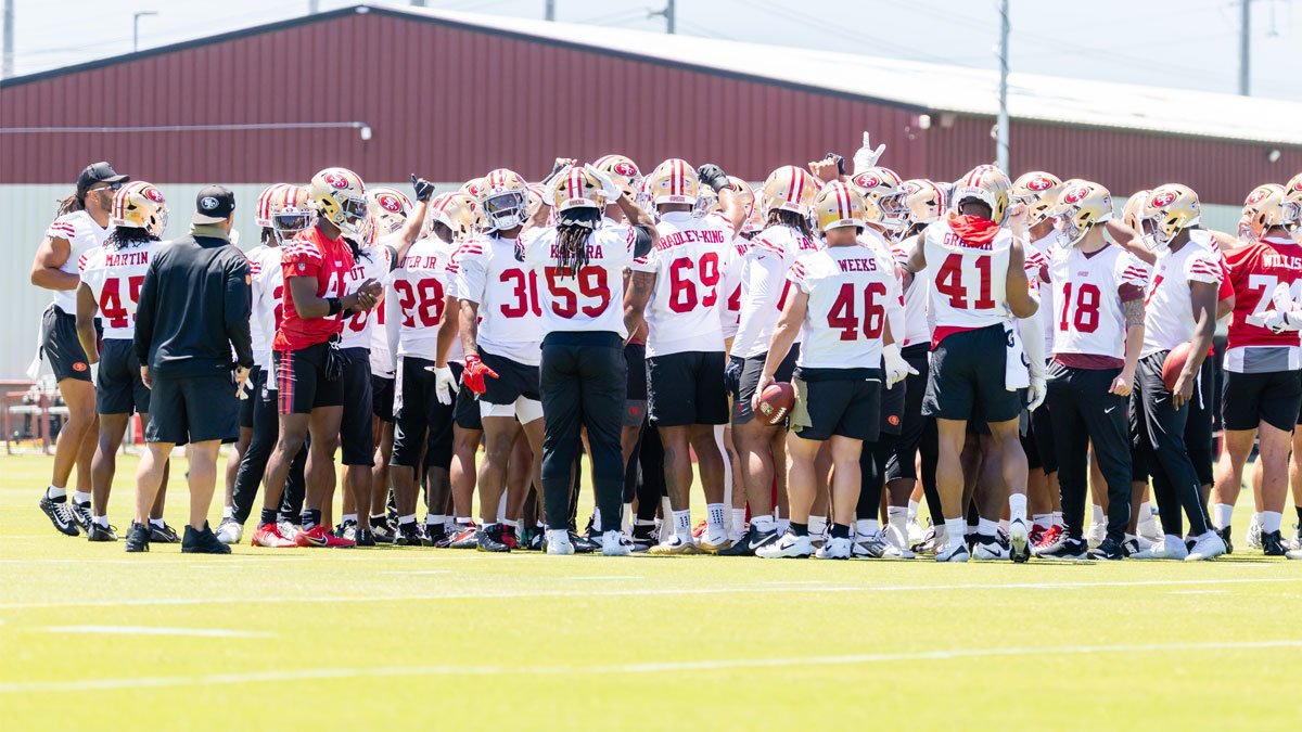 49ers training camp report: Kyle Shanahan on hand for Day 1 after car accident - NBC Sports Bay Area & California