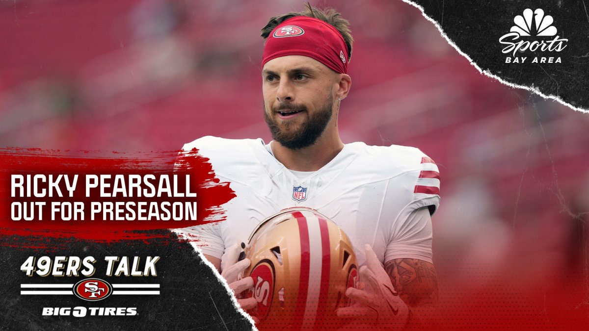 49ers Talk: Ricky Pearsall out for rest of preseason with concerning knee injury