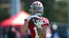 Ricky Pearsall misses 49ers training camp practice with concerning knee flare-up