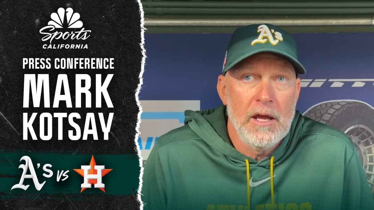 Mark Kotsay defends Athletics' decision to not pitch around Yordan Alvarez in loss to Astros