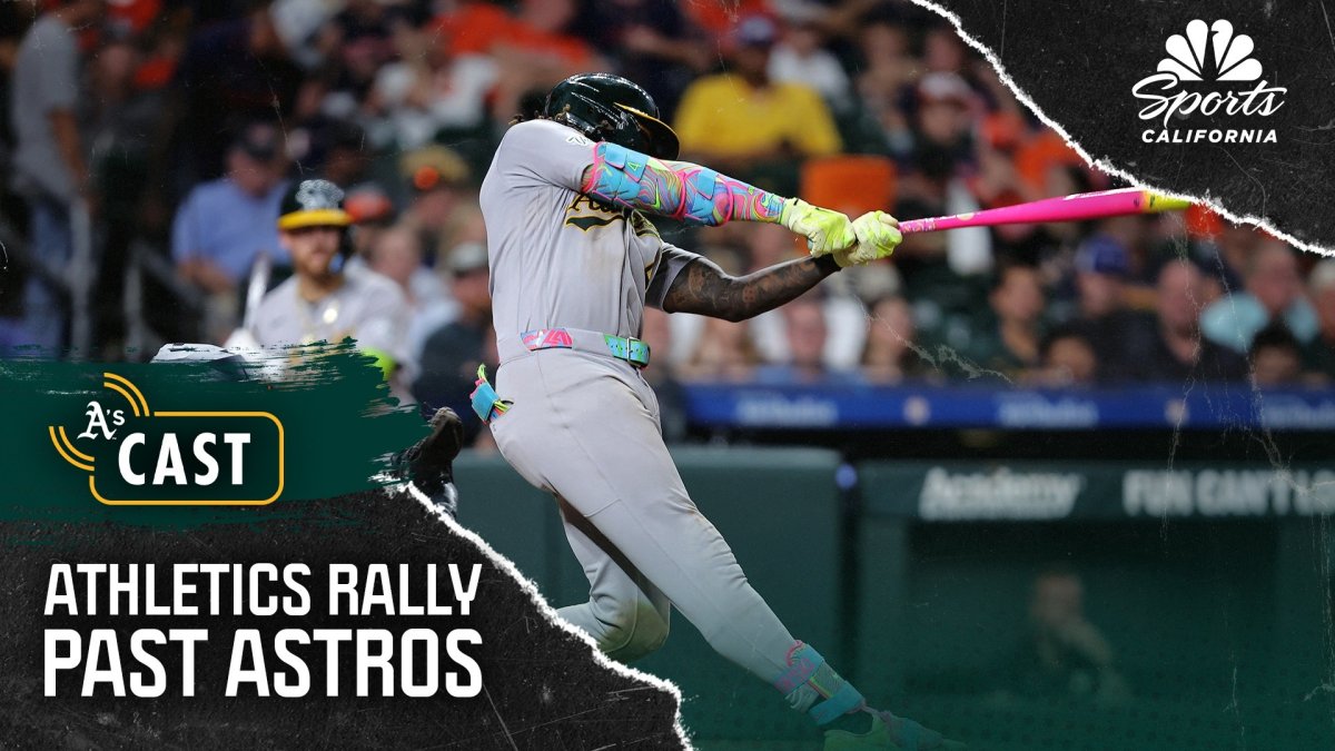 Athletics lean on small ball from Lawrence Butler, infielders to rally past Astros in 4-3 win
