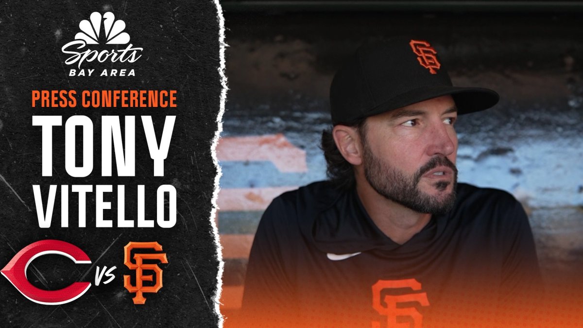 Tony Vitello explains Giants’ roster moves before Reds series – NBC Sports Bay Area & California
