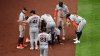 Already-depleted Giants lose two additional key players in loss to Red Sox